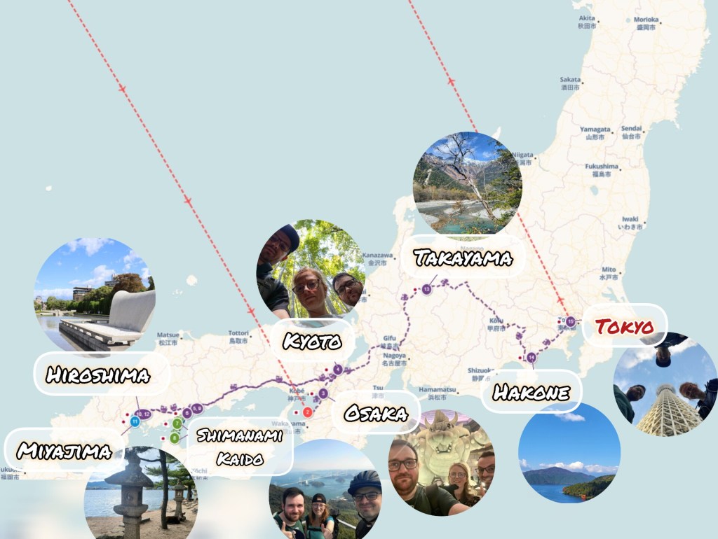 Notre itinéraire en 2023 / EN: Our itinerary in 2023